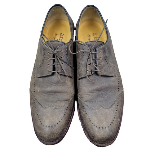 Vintage A.Testoni Wingtip Tassel Loafers Brown Handmade  display picture 2