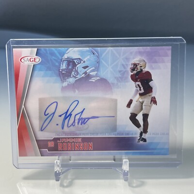 2022 Sage JAMMIE ROBINSON #SPA-JR Sneak Peek ROOKIE AUTO - FLORIDA STATE