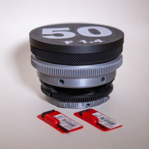 Canon FD 50mm f/1.4 SSC Cine mod - Cine Housing - Rehousing - DIY - Picture 8 of 13