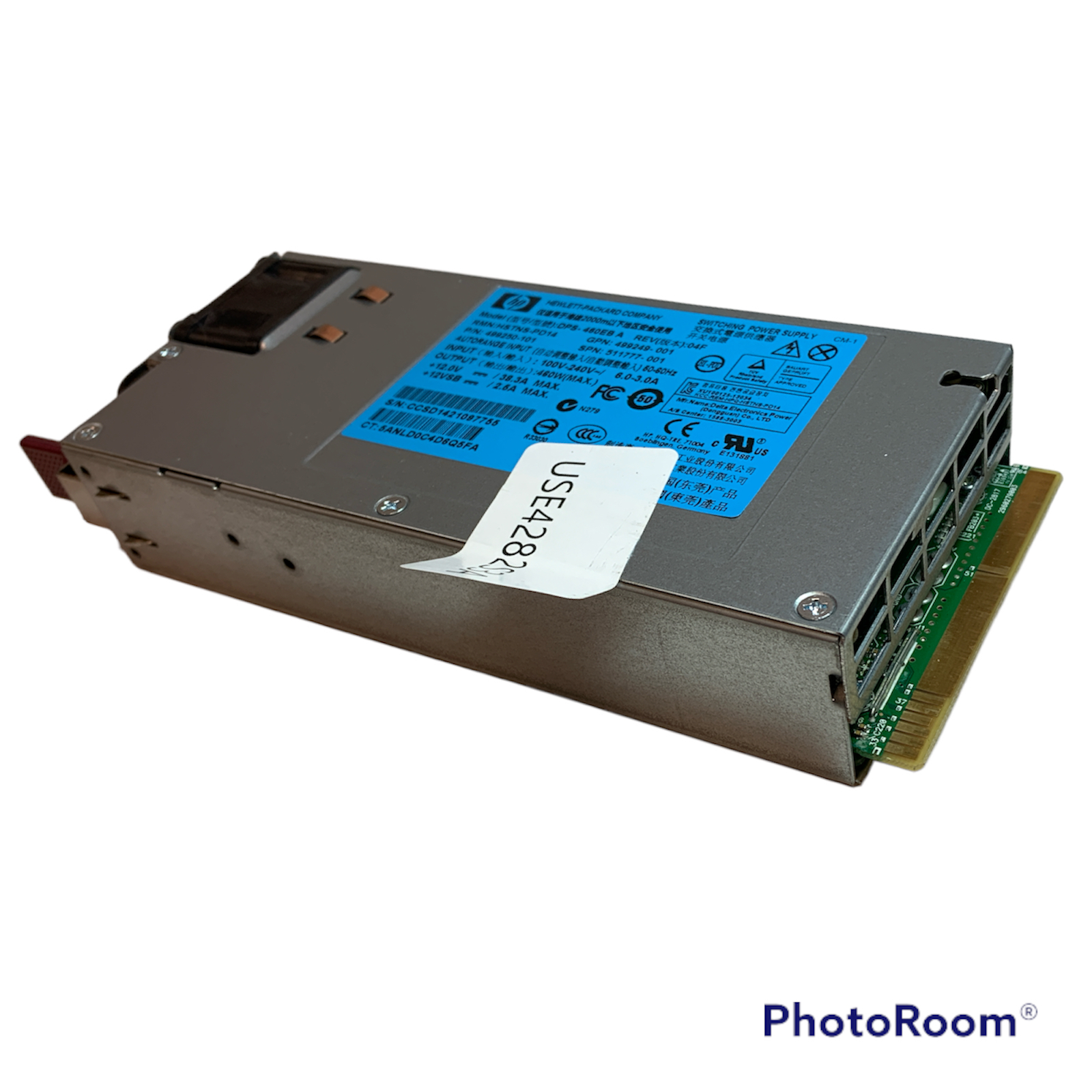 Lot of 2 HP Switching Server Power Supply 460W 100240V DPS460EB A eBay