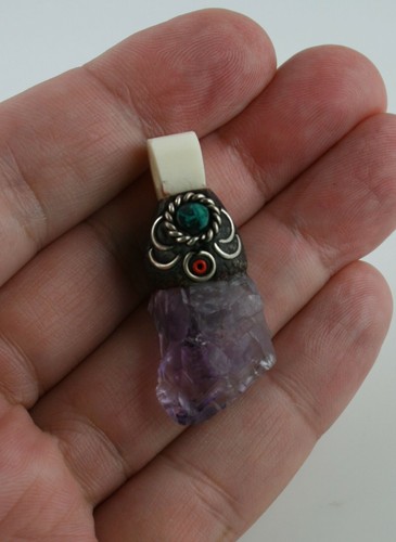 Amethyst Anhänger aus Peru verschiedene Exemplare - Picture 8 of 22