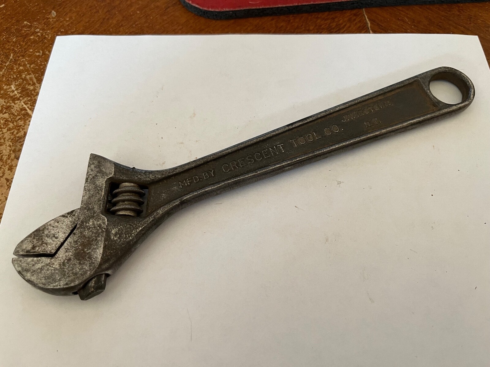 Vintage Crescent Tool Co. AT18 8" Adjustable Wrench Jamestown NY eBay