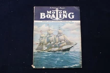 1958 DECEMBER MOTOR BOATING MAGAZINE - AN ILLUSTRATED BOAT COVER - E 11718