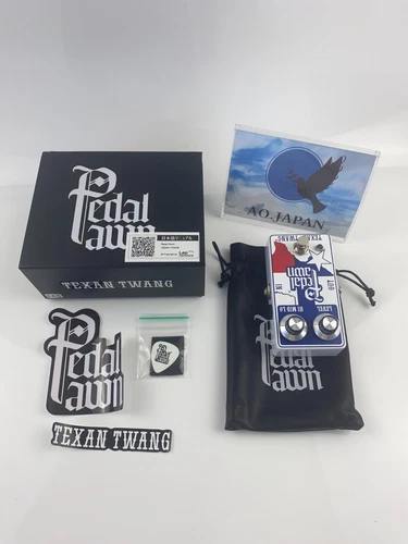 Pedal Pawn TEXAN TWANG Guitar Effects Pedal Custom Boost Over Drive from JAPAN