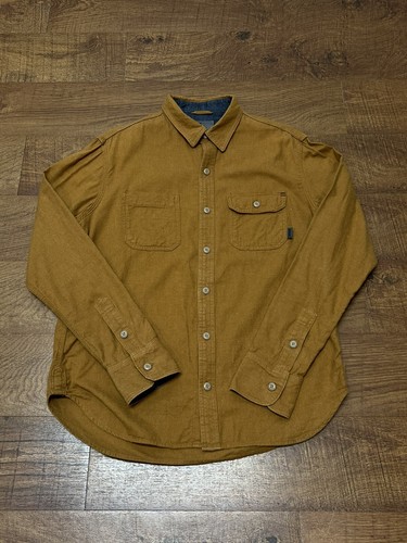 CROME INDUSTRIES MENS L/S BUTTON UP 100% COTTON SHIRT BROWN/BLUE LOT OF 2 SZ M - Picture 11 of 21