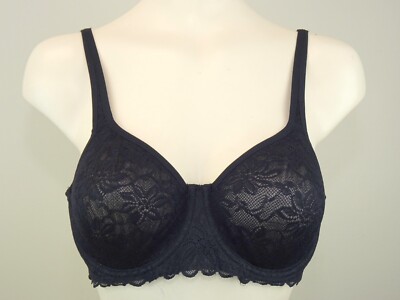 Wacoal 851334# Soft Sense Mid Coverage Unlined Underwire Bra US Size 36 C