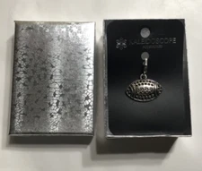 NEW Football Charm for Bracelet With Gift Box