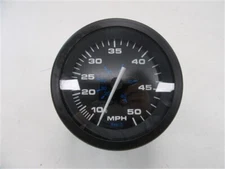 TELEFLEX ILLUMINATED HURRICANE SPEEDOMETER BLACK FACE & BEZEL 59641 MARINE BOAT
