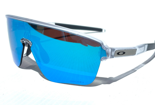 NEW Oakley CORRIDOR SQ Matte Clear PRIZM Sapphire Blue Lens Sunglass 9415-05 - Picture 9 of 17