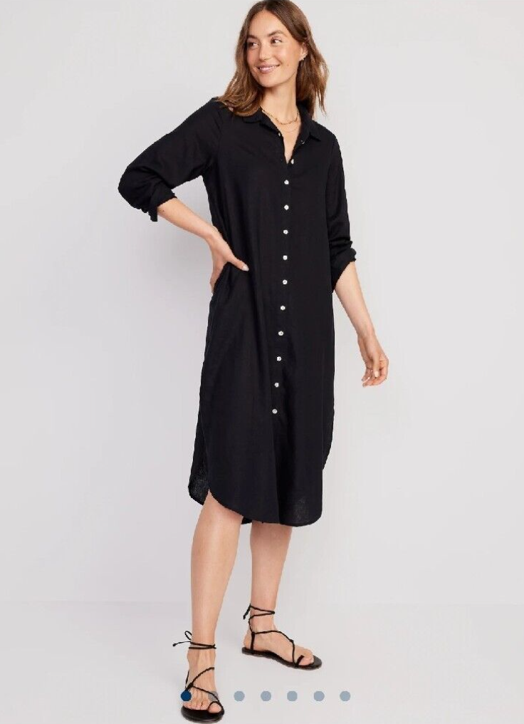 apron dress linen Linen Pinafore Apron Dress – Old Linen Mill main image 0