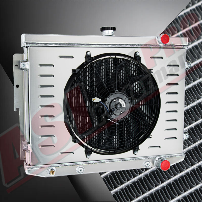 4 Row Radiator Shroud Fan Relay For 73-74 Dodge Plymouth Coronet Chrysler Mopar