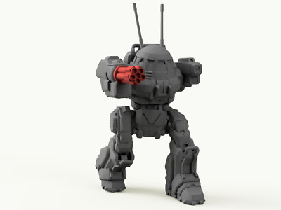 Urbanmech RAC | DIW Exclusive | 3D-Printed Miniature for Battletech