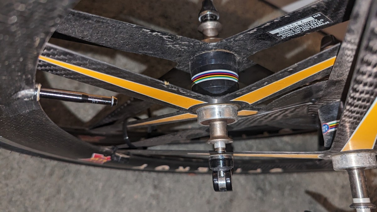 VINTAGE SPINERGY REV-X 650c CARBON/ALUMINUM CLINCHER ROAD VINTAGE SPINERGY REV-X 650c CARBON/ALUMINUM CLINCHER ROAD