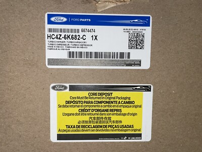 Genuine Ford 6.7L Turbocharger Powerstroke 2017-2019 F-250-550 (HC4Z-6K682-C)