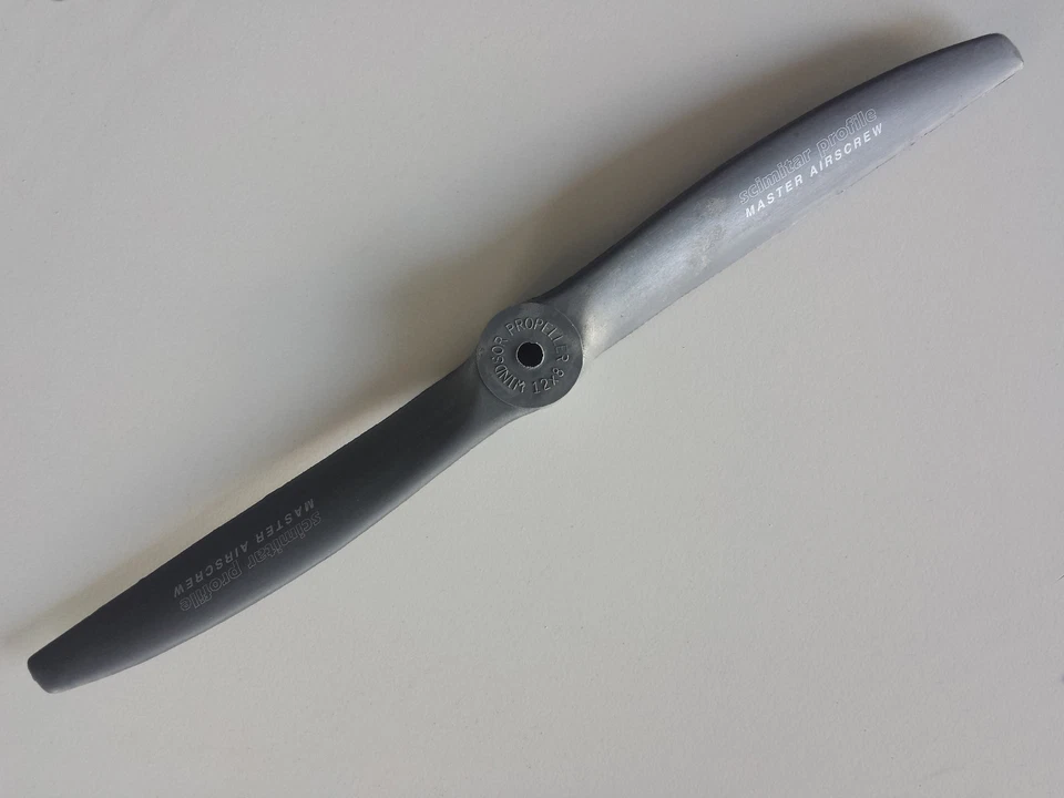 13x08S Zoll Master Airscrew Windsor Propeller (13x08S)" Luftschraube 3320S swarz - Bild 2 von 4