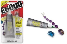 E6000 ~ Jewelry & Bead Glue w/ precision tips ~ 1.0 oz