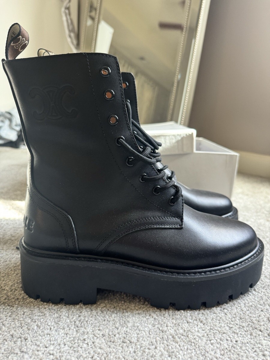 Celine Boots 41 Celine White Shoe Size 41 Boots – The Curated Closet - Boca  main image 4