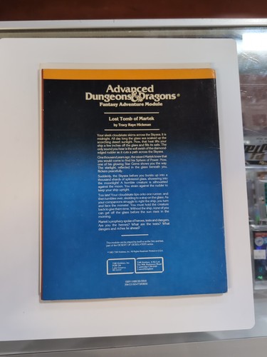 LOST TOMB OF MARTEK MODULE I5 TSR DUNGEONS & DRAGONS AD&D D&D tracy hickman '83 - Picture 2 of 13