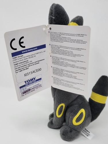 Pokemon Umbreon 9" Eevee Evolutions Plush - New - Picture 7 of 9