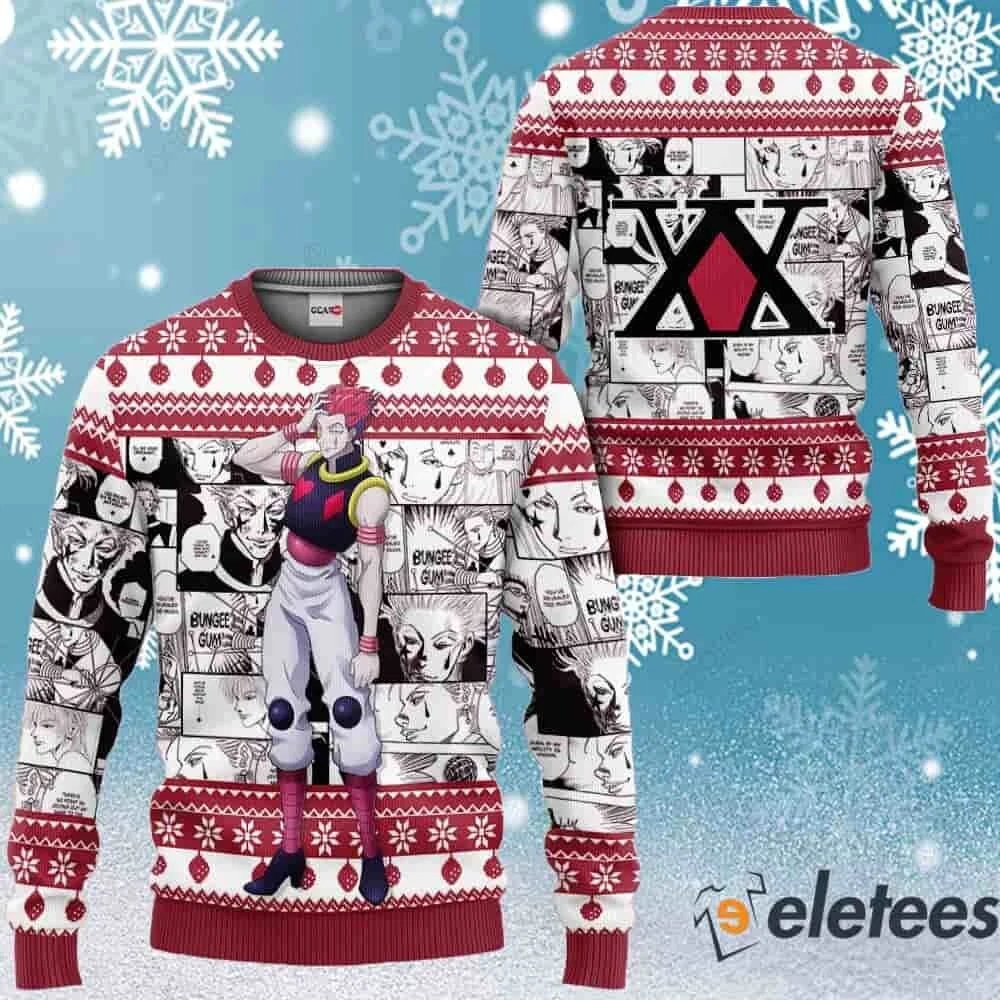 Hisoka Anime Ugly Christmas Sweater 5MNIMUIN