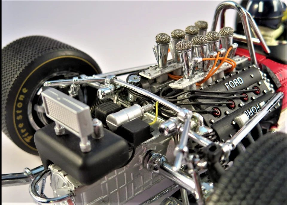 F1 GP Formula 1 18Custom24Racing12Classic Race Car Grand Prix Carousel Red - Image 4 of 4