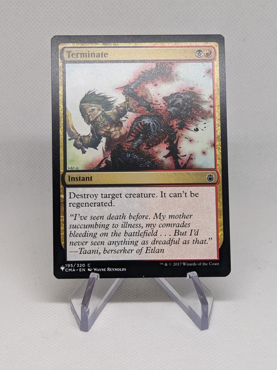 Terminate - MTG Magic the Gathering - The List | eBay