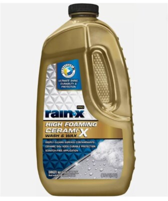 Pro High-Foam Car Wash & Wax, 48oz, Deep Cleaning, Water Repellent Shine