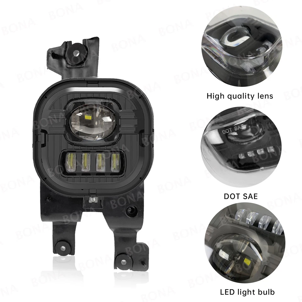 Luces antiniebla LED Super Duty para Ford F-250 F-350 F-450 F-550 2008-2010 Foto 4 de 4