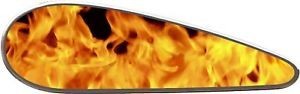 Fire motorcycle tank decal set - Bild 6 von 7