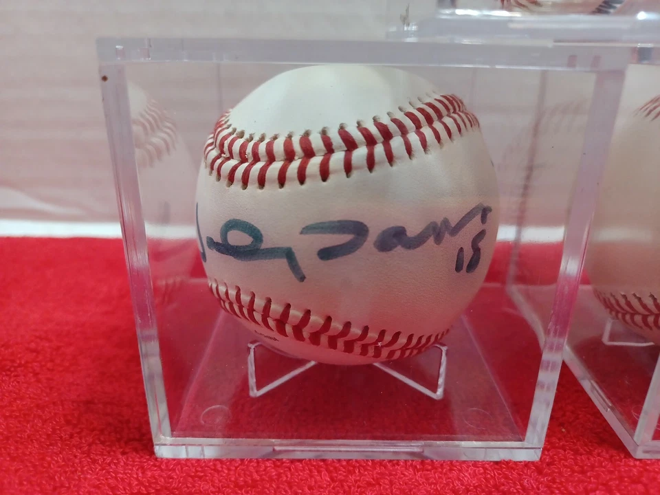 3 baseball Johnny Damon/Bartoli  colon /Emilio Bonifacio  Autographed Signed - Image 4 of 4