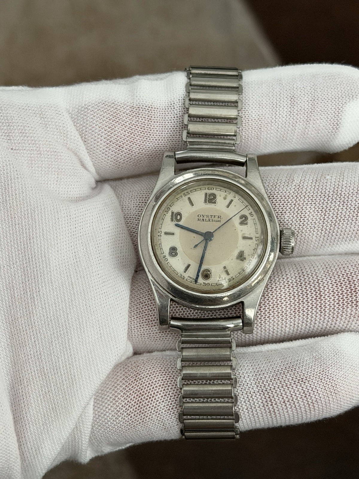 Vintage Rolex Oyster Raleigh WW2 Military Watch