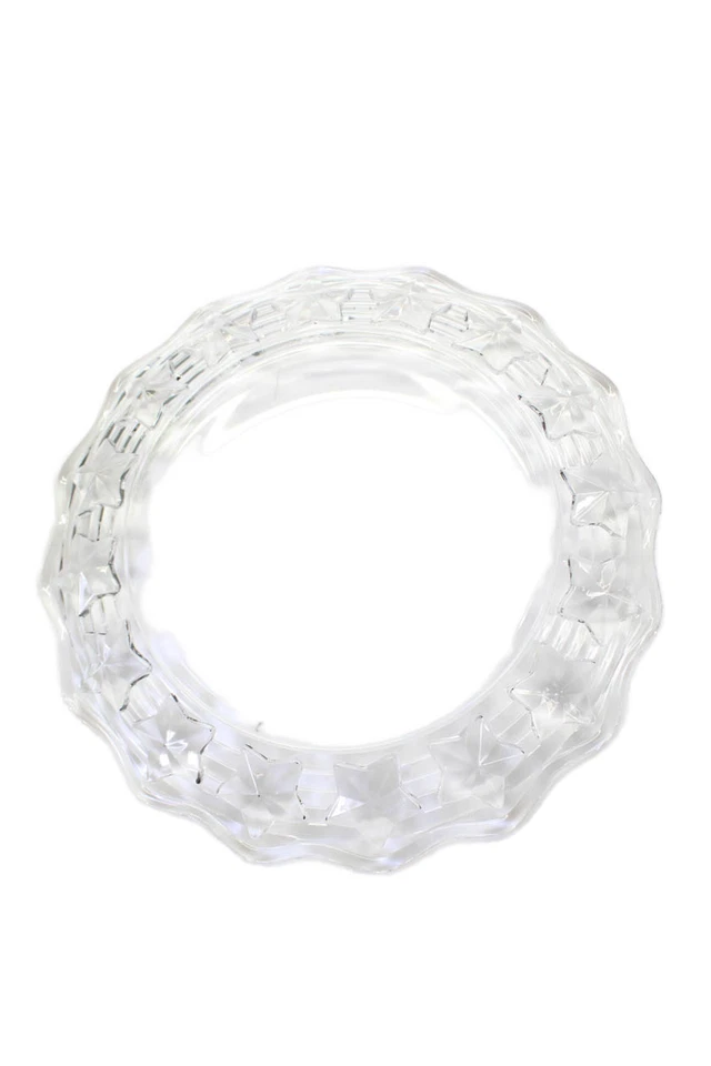 Tiffany & Co Unisex Adultos Estrellas de Cristal Clásico 12" Plato Transparente Foto 3 de 4