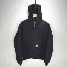 Carhartt Sandstone Active Jacket Thermal Lined Mens Medium J131 BLK Black