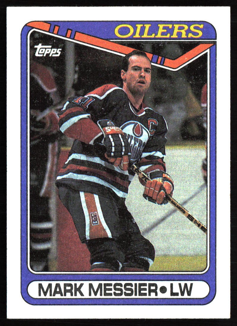 1990-91 Topps #130a Mark Messier