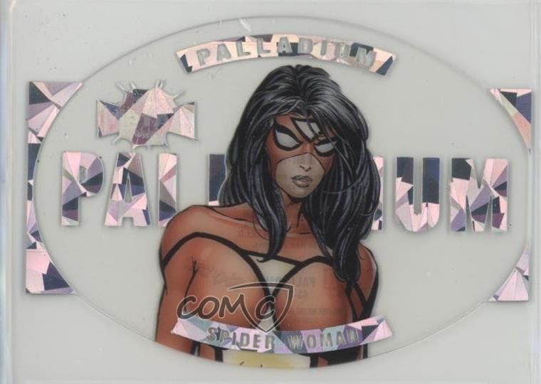 2022 Upper Deck Marvel Metal Universe Spider-Man Palladium Spider-Woman 1ek2