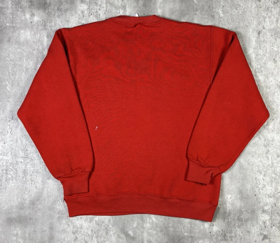 Винтажный 80-х Maryland University Russell Athletic толстовка пуловер молодежи sz L - Изображение 2 из 4