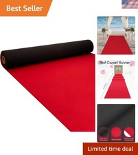 20 x 3 ft Neoprene Carpet Runner Reusable Plastic Floor Runner Non Slip Rubbe...
