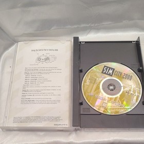 SimCity 2000 Sega Saturn Complete w/ Manual NTSC-U/C (US/Canada) 1994