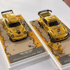 1:64 RWB 964 993 Minions Livery Alloy Diecast Model 2-Pack