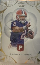 2024 Leaf Trinity Pristine Auction - Cade Klubnik #16 Gold Foil (RC)