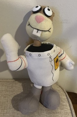 Vintage NANCO 9'' Spongebob Squarepants Sandy Cheeks Plush 2003