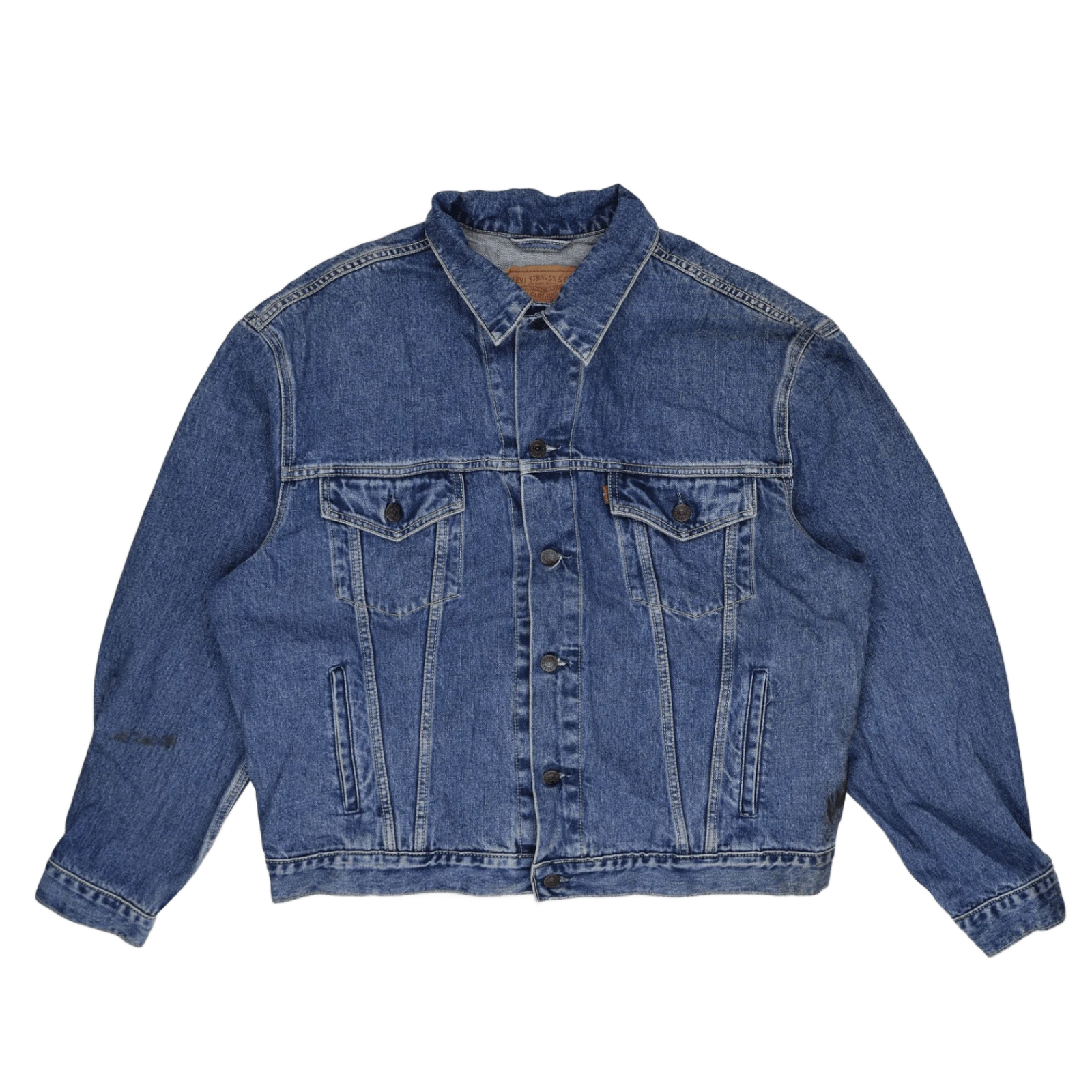 Levi's Men's Blue Regular Denim Jacket Size XX Large