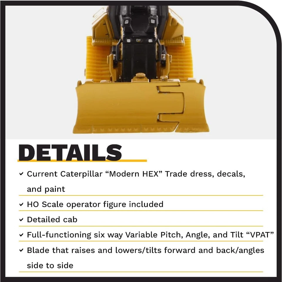 Caterpillar 85953 - Bulldozer Lama Pieghevole D5 LGP, Scala 1:87, Dai 14 Anni i - Immagine 4 di 4