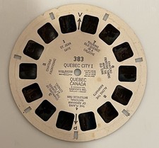 Vintage Sawyer's View-Master Reel number 383, titled "Quebec City I  