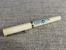 Vintage Sheaffer Minolta Camera Ballpoint Pen with Screw On Cap Made in USA
