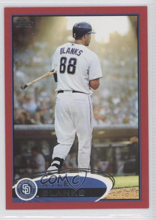 2012 Topps Target Red Border Kyle Blanks #261 0c4
