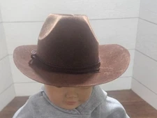 Hat, Cowboy/Cowgirl Hat, Western~❤️ Brown #2, for 18-Inch Girl/Boy Dolls