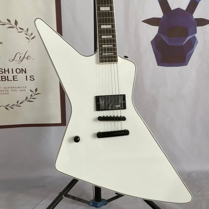 Explorer Electric Guitar H Pickup Black Hardware Rosemood Fretboard Left-handed - Image 2 of 4