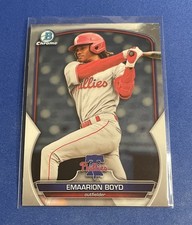 2023 Bowman Draft Chrome #BDC-43 Emaarion Boyd Philadelphia Phillies