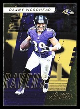 Danny Woodhead 2017 Panini Absolute #58 Baltimore Ravens NFL FOOTBALL CARD